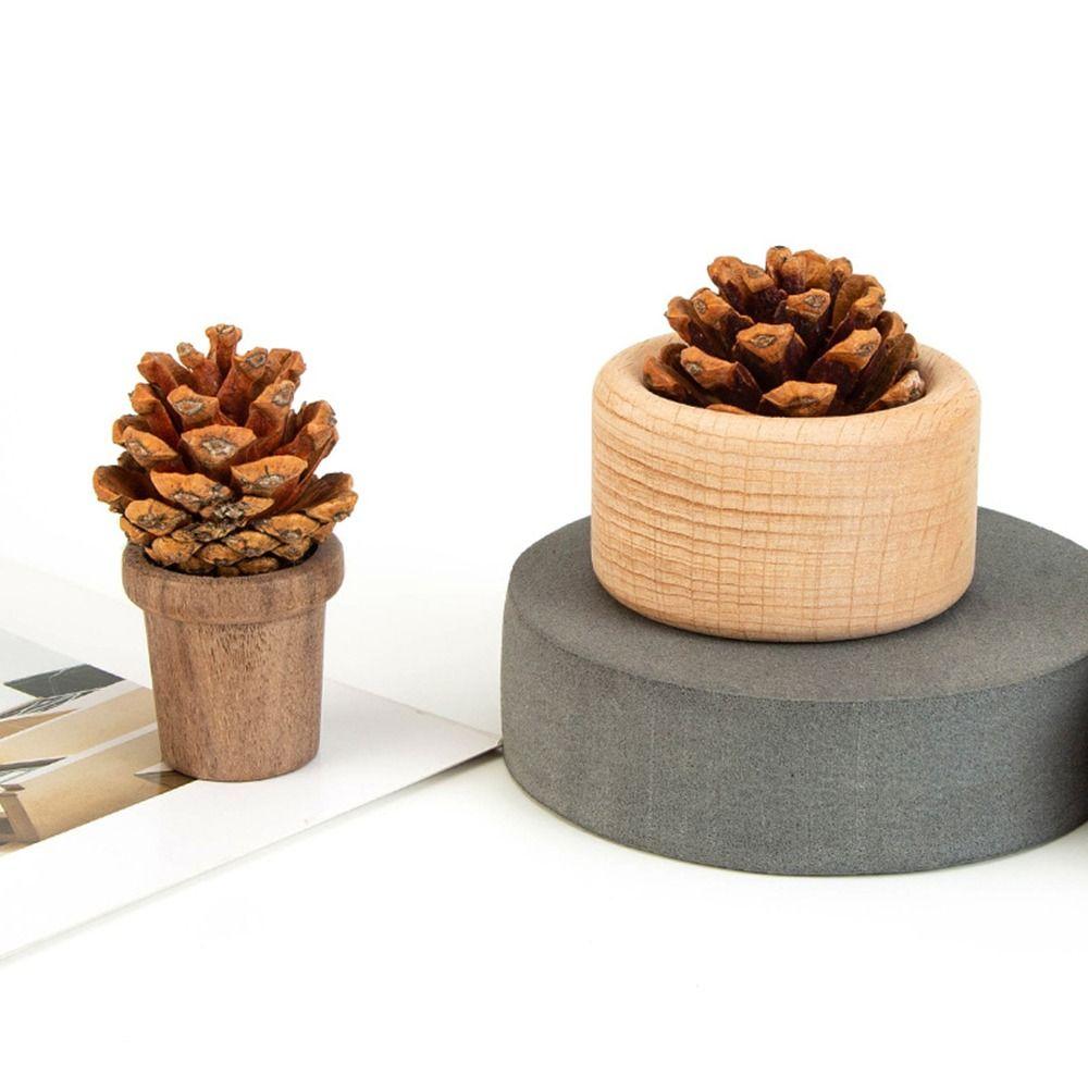 Long-lasting Floral Wooden Essential Oil Diffuser Slowly Volatile Eco-Friendly Fragrance Container Refreshing Sleep