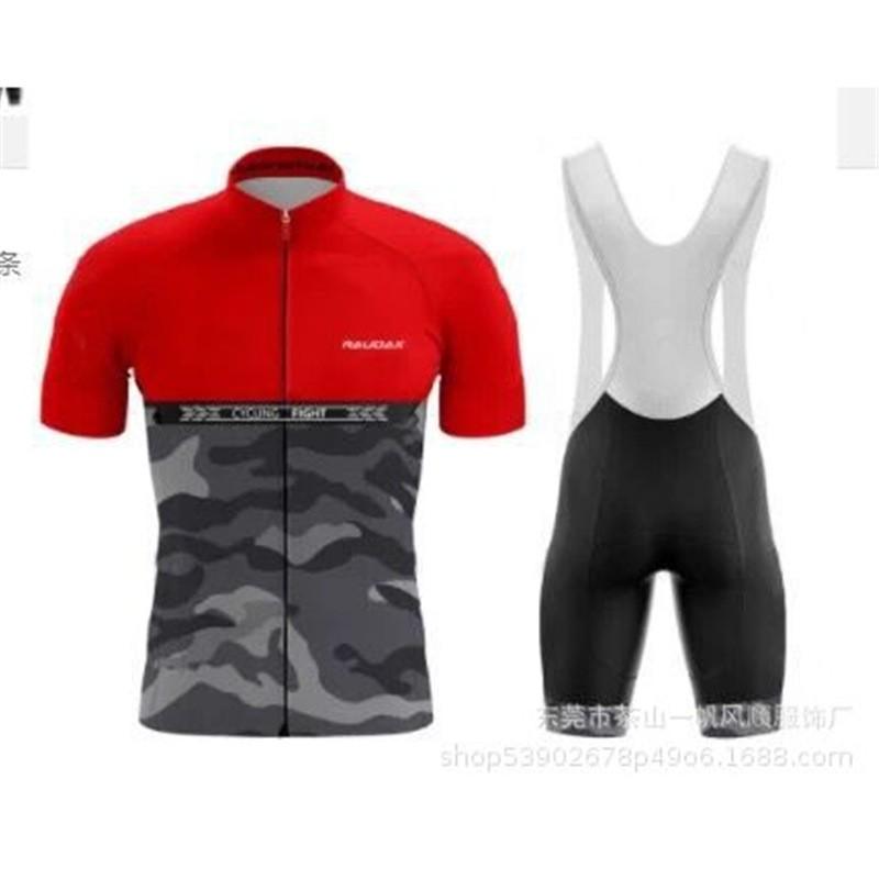 Men Women Cycling Jersey Set Short Sleeve Breathable Quick Dry Bike Riding Outfit