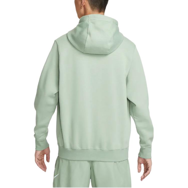 New Nike Sportswear Club FW24 Fleece Sweatshirt Men's Horizon Green BV2655-371