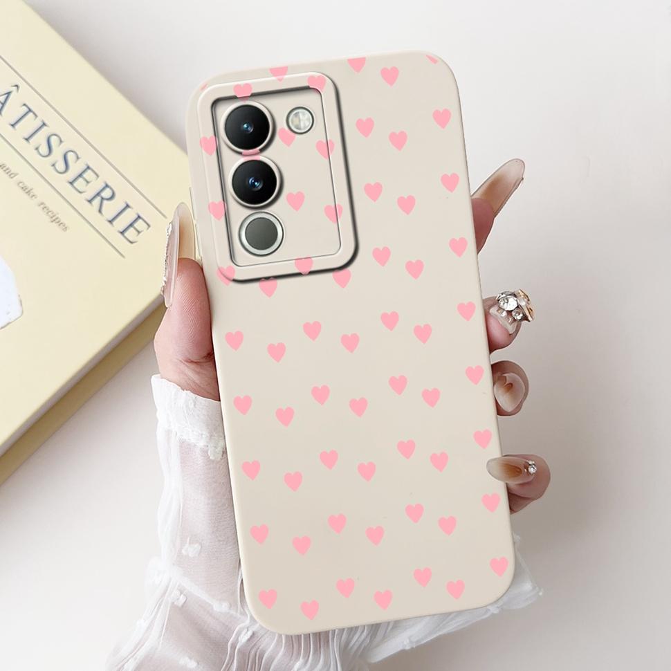 For Vivo Y200 Casing V2307 Stylish Sunflower Cartoon Girls Cover Case For Vivo Y 200 V29E V 29E Y200 5G Soft Fundas Capa 6.67"