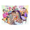 150X110cm Fashionable Printed Hanging Cloth Background Cloth Wide Room Background Decorative Cloth