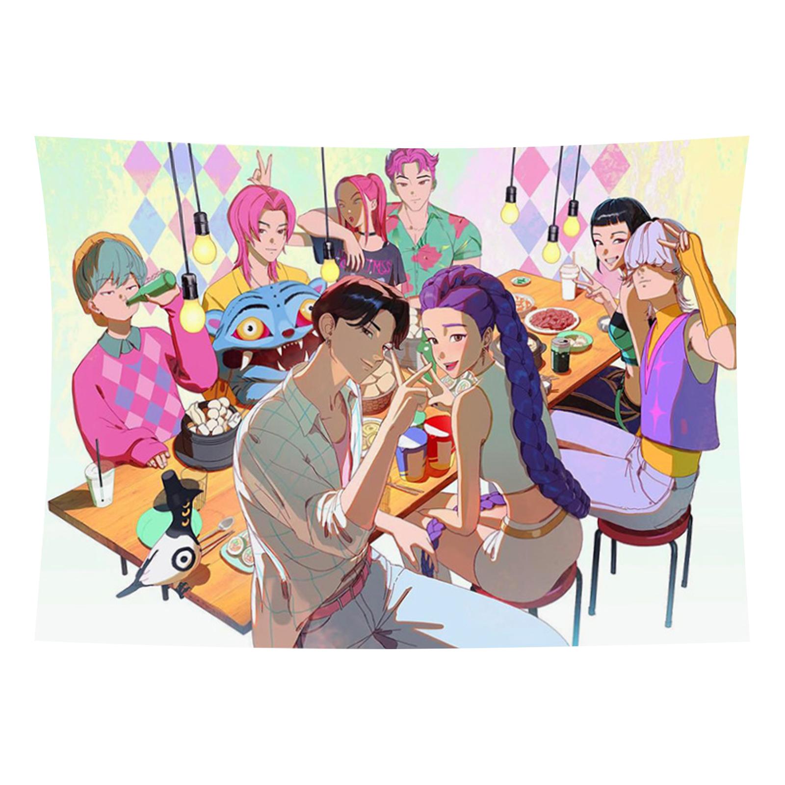 

150x130см Модный Принтованный Подвесной Тканевый Фон Широкий Комнатный Фон Декоративная Ткань One Size