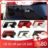 2026 New For VW VOLKSWAGEN For Volkswagen VW R Rline Logo Metal Car Grille Emblem Rear Trunk Badge Stickers Polo Golf Jetta Beet