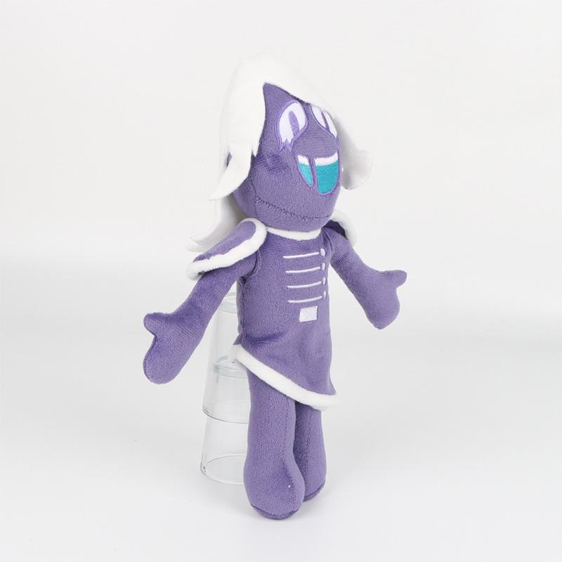 29cm New Deltarune Rouxls Kaard Plush Triangle Rune Stuffed Toy Doll Collectible Gift for Fans Children's Room Decoration