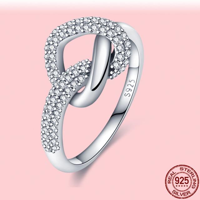  Sterling Silve Rings Popular Flower Lucky Rings Jewelry For Women Making Dorpshipping Rings TrendFlower Jewelry