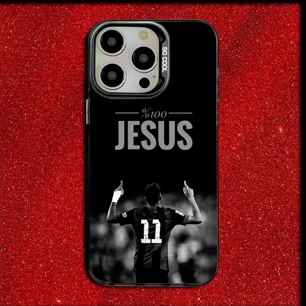 Pro N-Neymar Fotbal 10 Pouzdro na telefon Pro iPhone 17 Air 16 e 15 14 13 12 11 Pro Max Plus Mini SE 2020 2022 Nárazuvzdorný Měkký kryt