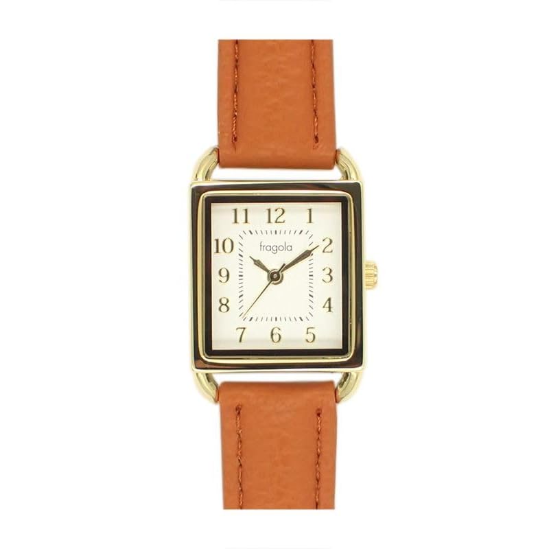

[Follow] watch fragola square watch H04322A-1 OR ladies orange