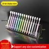 Acrylic Transparent Display Stand for Toothbrushes, Lipsticks, Eyebrow Pencils, and Pens