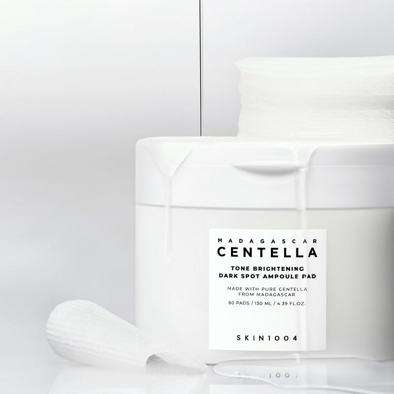 Skin1004 Madagascar Centella Tone Brightening Dark Spot Ampoule Pad 130ml 60EA