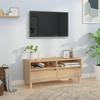 Szafka Pod Tv, Dąb Sonoma, 100X34,5X44,5 Cm