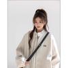 CHANT2nd American Chic Tweed Jacket - Women's Spring/Autumn Embroidered Stand Collar Top