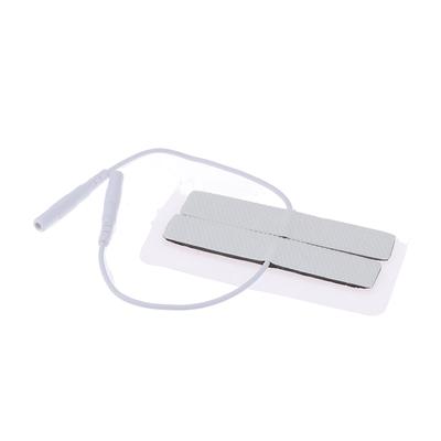 2 szt. Samoprzylepne wymienne elektrody z włókniny do cyfrowego aparatu do terapii Tens Ems, masażera 1,2*6,5 cm stymulator nerwów