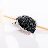 New High-end Personality Cartoon Dripping Little Hedgehog Animal Brooch Pin
