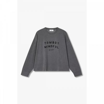 STUDIO TOMBOY Floppy Slub Crop T shirT  9176122975 