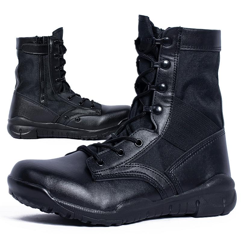 Manufacturer s Outdoor Boots Combat Physical Training Hiking Workwear Desert Off-road 41 чёрный