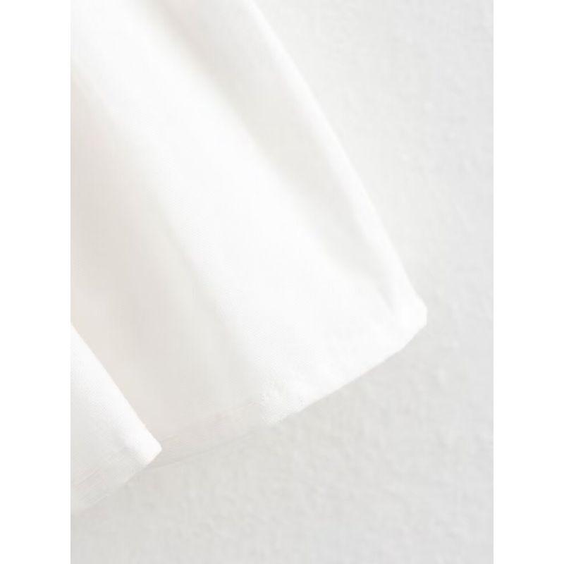 Kaslead New Arrival Women's Clothing Fashion Style Fashion Minimalist Pleated Cotton Shirt Casual Skirt Suit