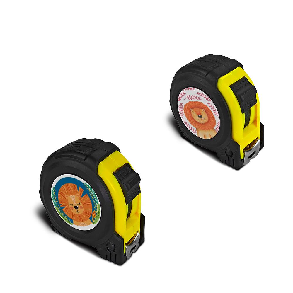 5M Steel High-Precision Heat Transfer Measuring Tape with Wear-Resistant Ruler & Leather Case