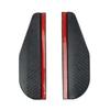 Auto Rear View Mirrors Rain Shield Sun Shade Wrap Carbon Fiber Visor Protection