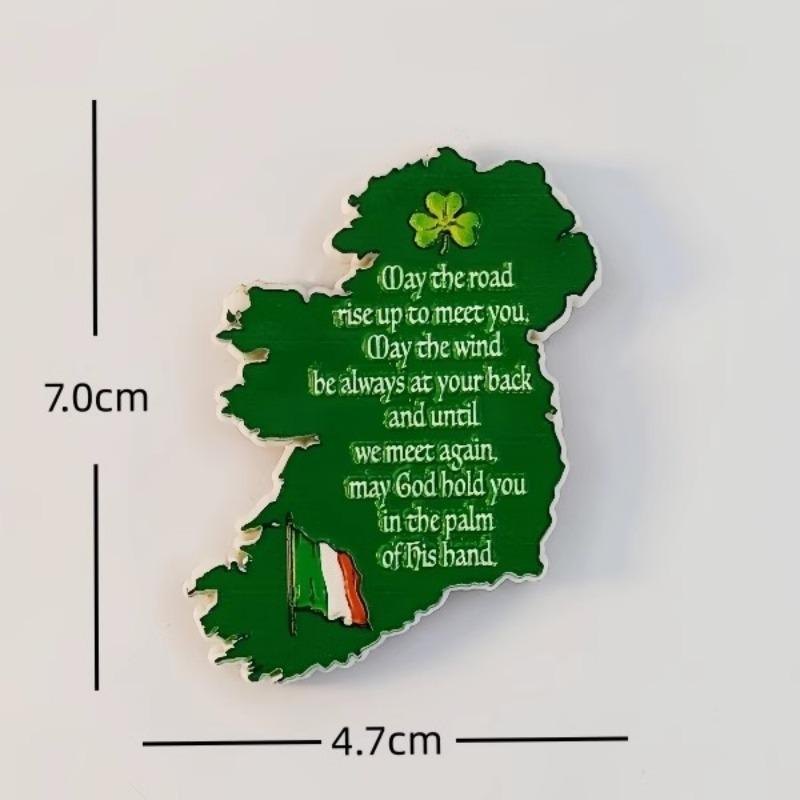 Irland Kühlschrankaufkleber Edinburgh Reise Souvenirs Kleeblatt Kühlschrankmagnete Heimdeko Hochzeitsgeschenke