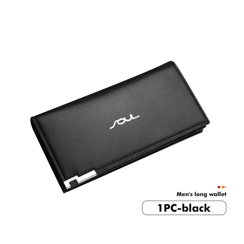 FMTH6 For KIA Men Wallets Business Long Zipper Large Capacity Multi-function Wallet Ceed Sportage Rio K5 K2 Optima Cerato Proceed