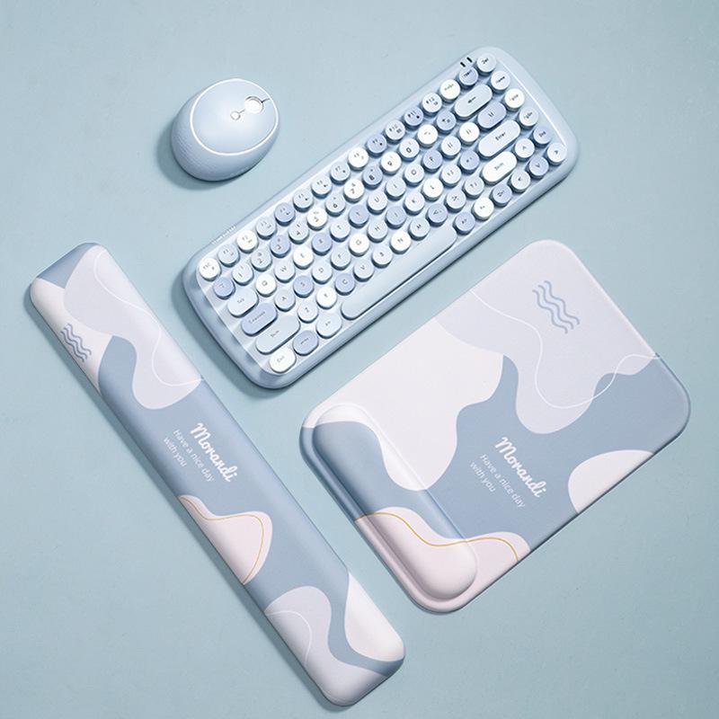 Handgelenkschutz für Mädchen, Mauspad und Tastaturunterstützung für Gaming und Büro
