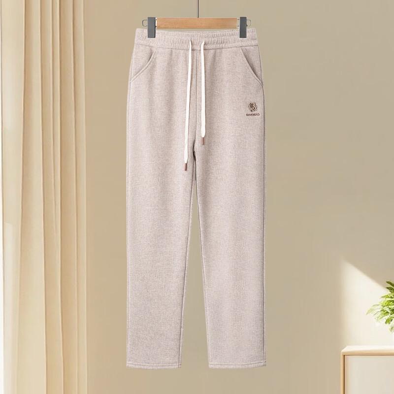 Women's Winter Fleece-Lined Straight-Leg Casual Pants