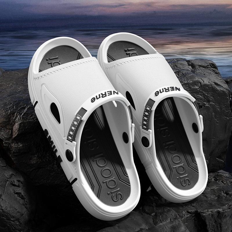 

Sandals Men s Non-slip Sandals, Ultra-light and Ultra-thick Slippers, Go Out for Sports and Drive, Two-wear Couple Beach Shoes 44-45