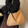 Suede Large-capacity Retro Bag Women's 2025 New Autumn and Winter Fashion Versatile Shoulder Bag Commuter Tote Big Bag