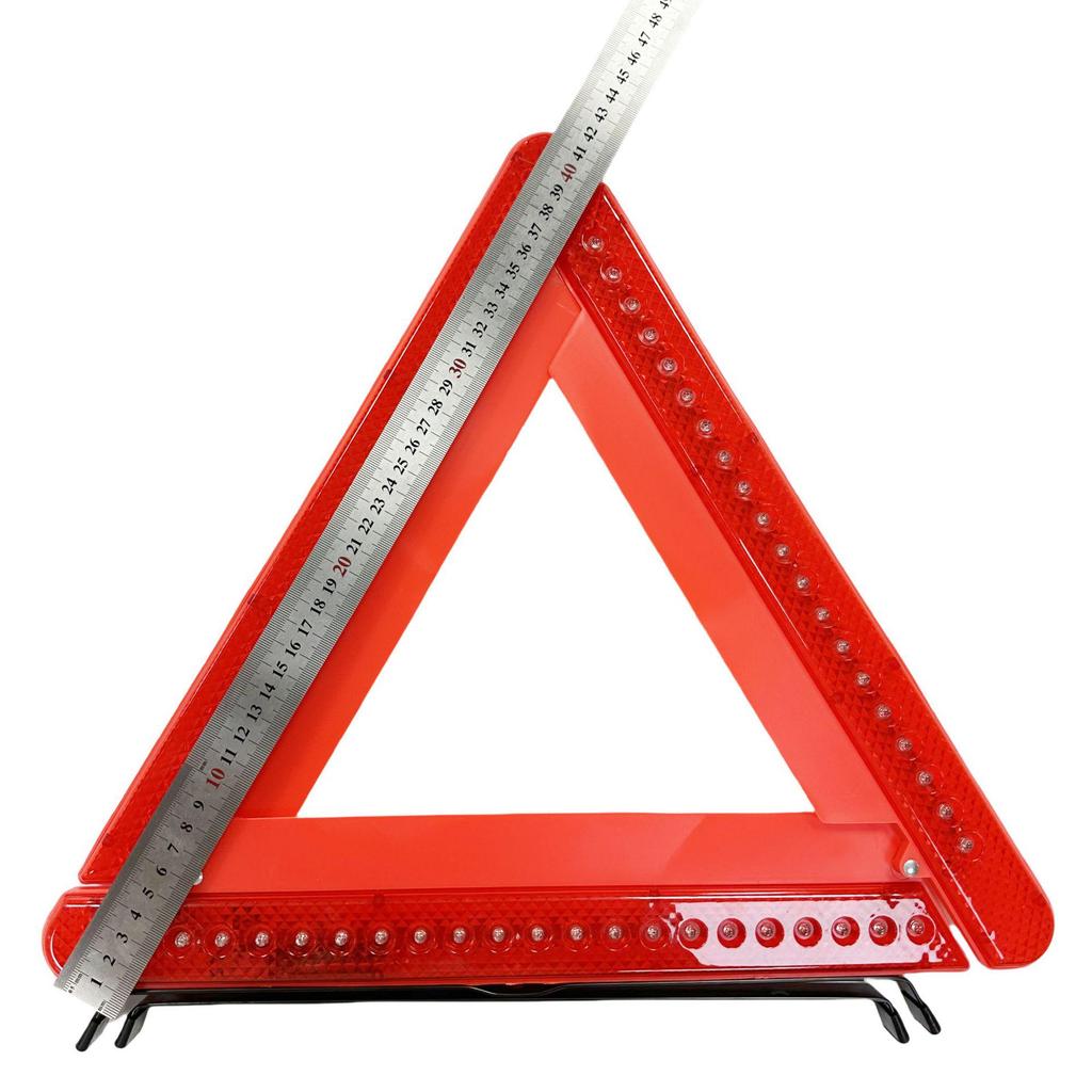 LED Emergency Car Safety Triangle Bracket
