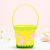 Easter Tote Bag High-Quality Rabbit Egg Chicken Tote Easter Felt Basket Charming Colorful Snack Bag For Spring Parties Home