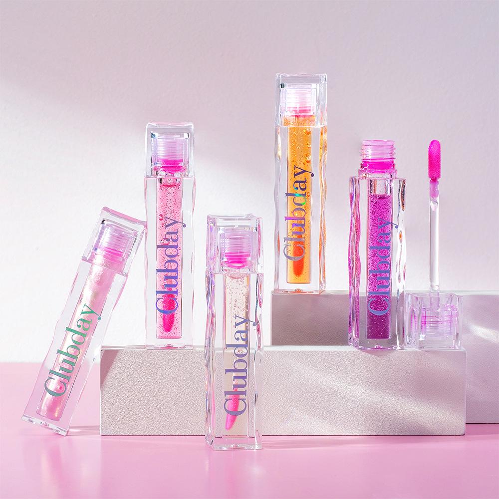 Feuchtigkeitsspendender und pflegender Lippenstift, fruchtiger Lippen-Gloss, langanhaltende Feuchtigkeit, temperaturverändernder Lippen-Glanz, Spiegeleffekt, wässriges Lippenöl