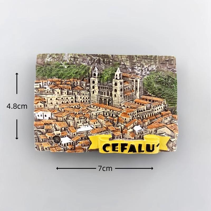 

Italy Refrigerator Stickers Venice Travel Souvenirs Leaning Tower of Pisa Duomo di Cefalù Fridge Magnets Wedding Gifts