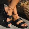 New Summer Style Seaside Non-slip Open Toe Comfortable and Fashionable Style Breathable and Elegant Flip-flops for Women