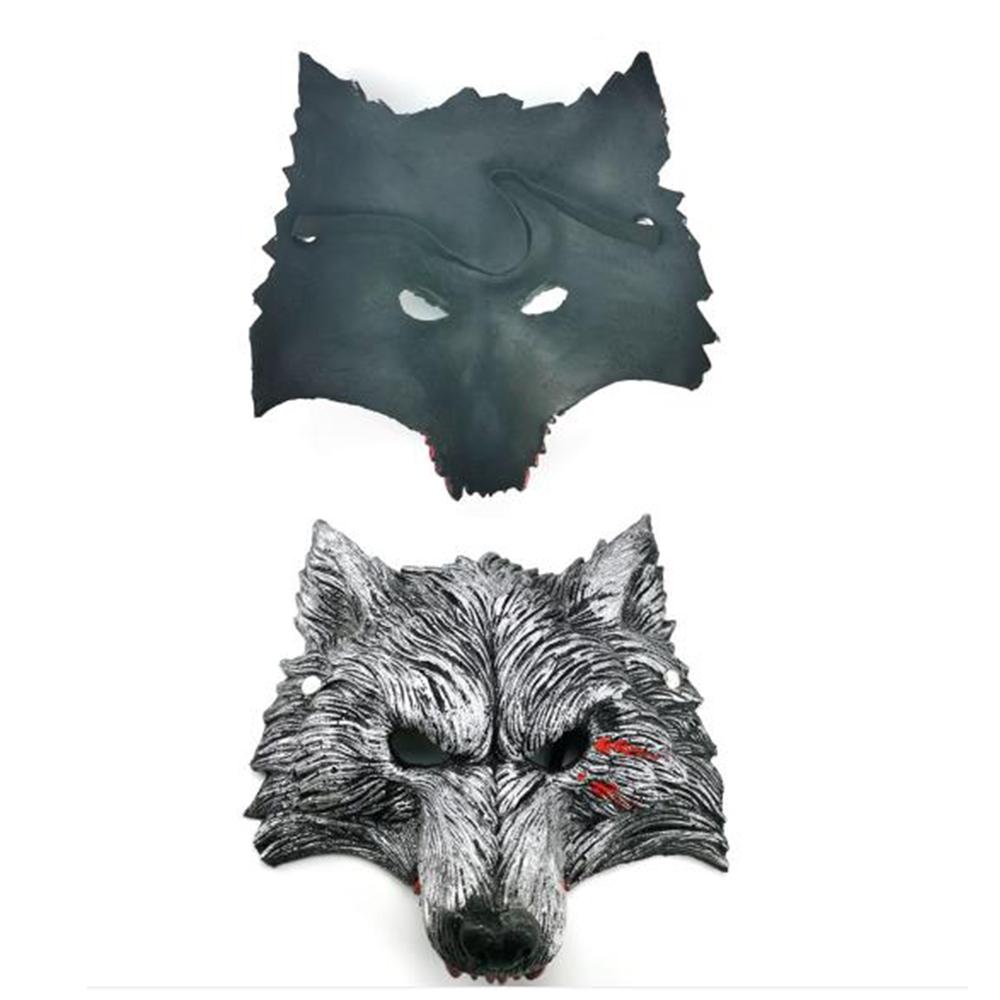 Halloween Scary Masks Novelty Wolf Head Horror Masks Cosplay Costume Realistic Latex Festival Supplies Kids Adult Toy Wholesale