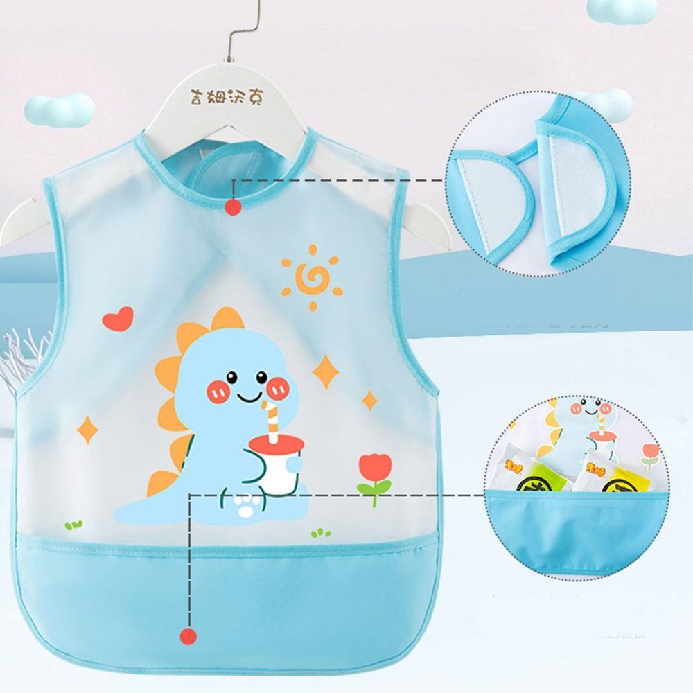 Anti-dirty Sleeveless Bibs Waterproof Saliva Towel Burp Apron Cute Baby Feeding Bib  Baby Stuff