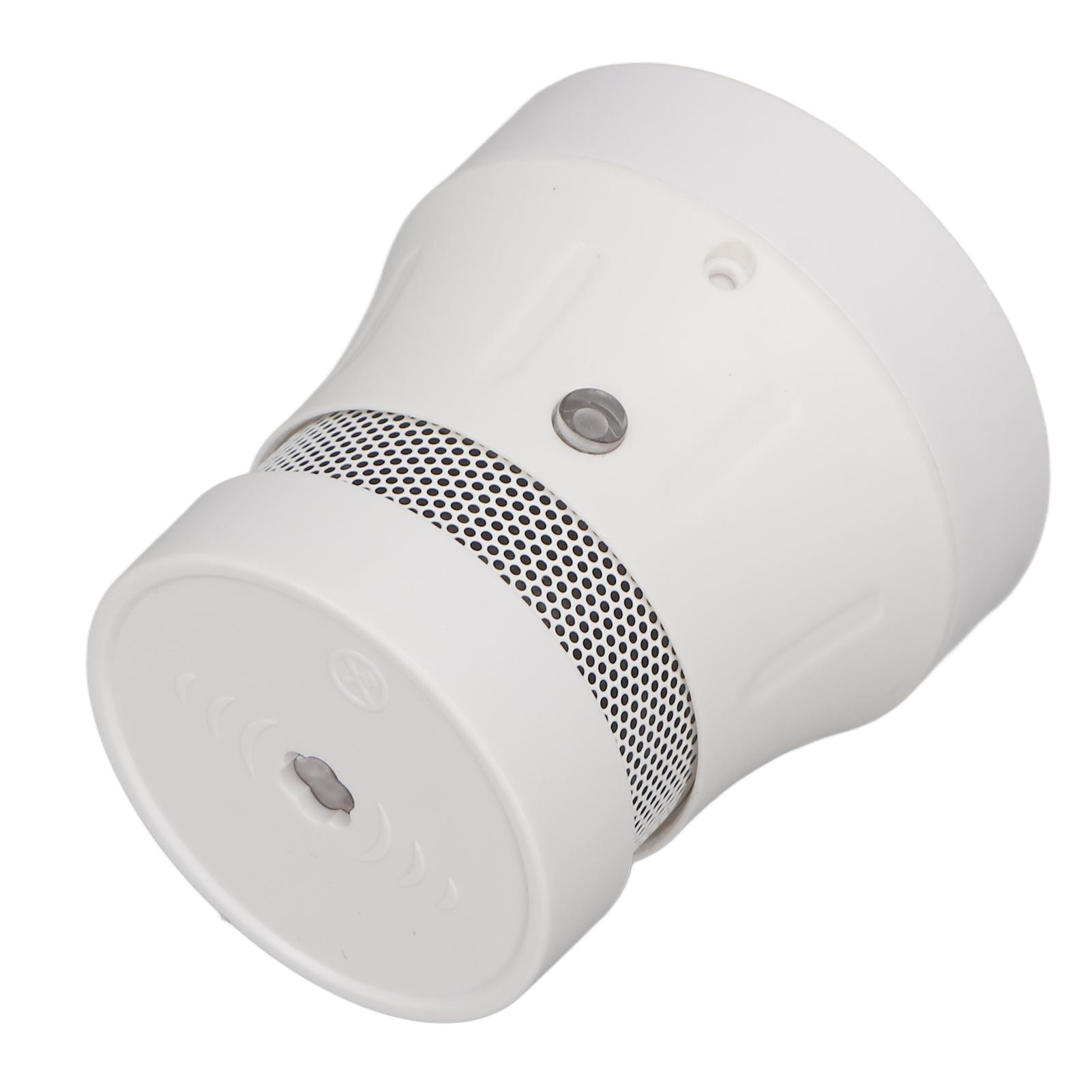 

Белый WIFI детектор дыма, совместимый с приложением Tuya, беспроводной интеллектуальный пожарный дымовой извещатель для дома