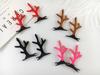 Christmas Mori Girl Antler Headpiece: Cute Reindeer Hair Clip Accessory for Photo Studio & Fawn-Themed Performances