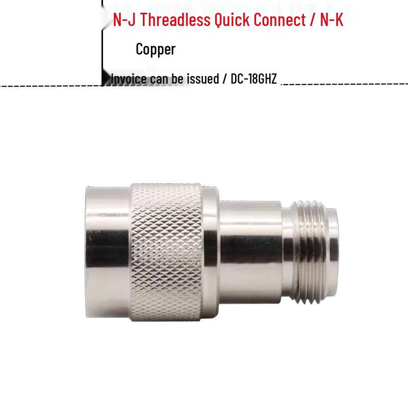 N-Typ Stecker auf N-Typ Buchse 18GHz Schnellverbindungs-Testadapter
