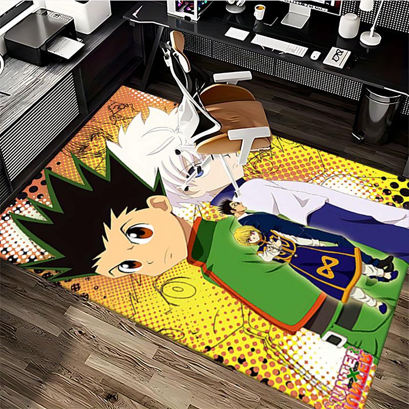1pc Hunter x Hunter Gon Freecss Chair Mat, Anime Cartoon Design Office Desk Pad, Non-Slip Carpet for Home Decor, Gaming Room, Seasonal Gift.I013