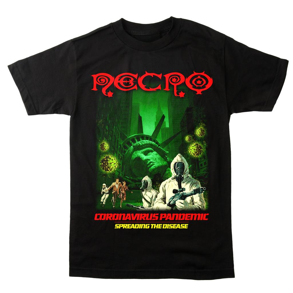 Necro Absolut Horror Bottle A Casual Tshirt Luxury Brand for Both Men and Women
