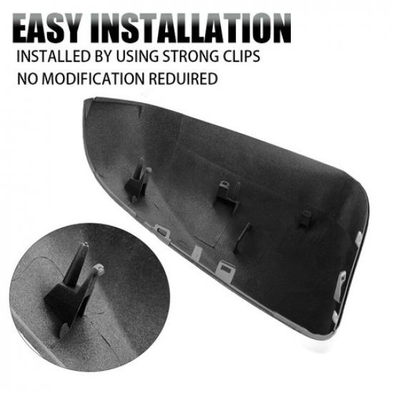 White Left Driver Side Rearview Mirror Cap Cover For Lexus NX RX 2015-2021