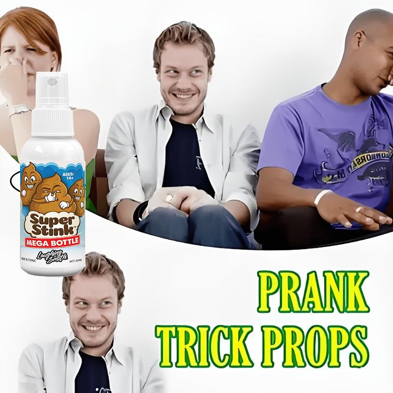 30/60ML New Funny Fart Spray Gas - Gag Spray Prank Plastic Stinky Gags Party Supplies Spray Can Sting Non-Toxic for Halloween