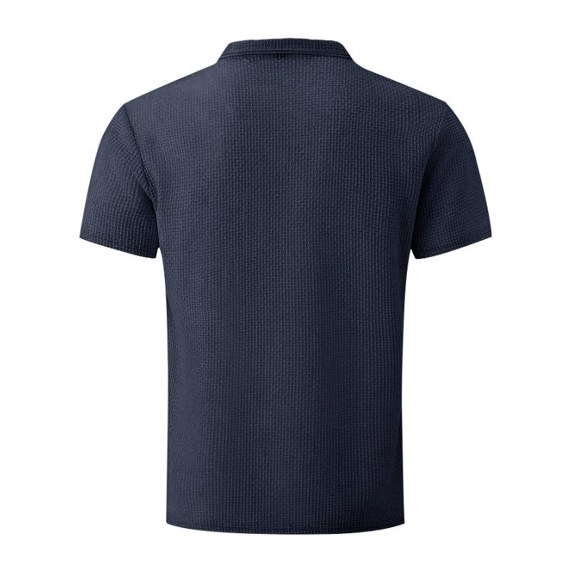 Summer Breathable Slim Fit Short Sleeved Top Running Sports Solid Color Men's T-shirts