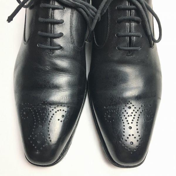 80-90-tal Vintage J.A.Ramis Spanien Heltäckande Handgjorda Skor Storlek 5 24.0 Svart(BEGAGNAD)