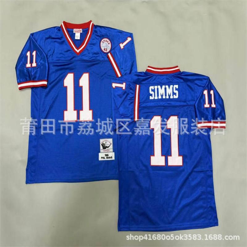 Retro Rugby Jersey Embroidered Team Uniform Men Cotton Sports Shirt With Classic Numbers