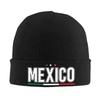 Mexican Proud Mexico Flag Skullies Beanies Caps Unisex Winter Warm Knitting Hat WoUnisex Unisex Adult Bonnet Hats Outdoor Ski Cap