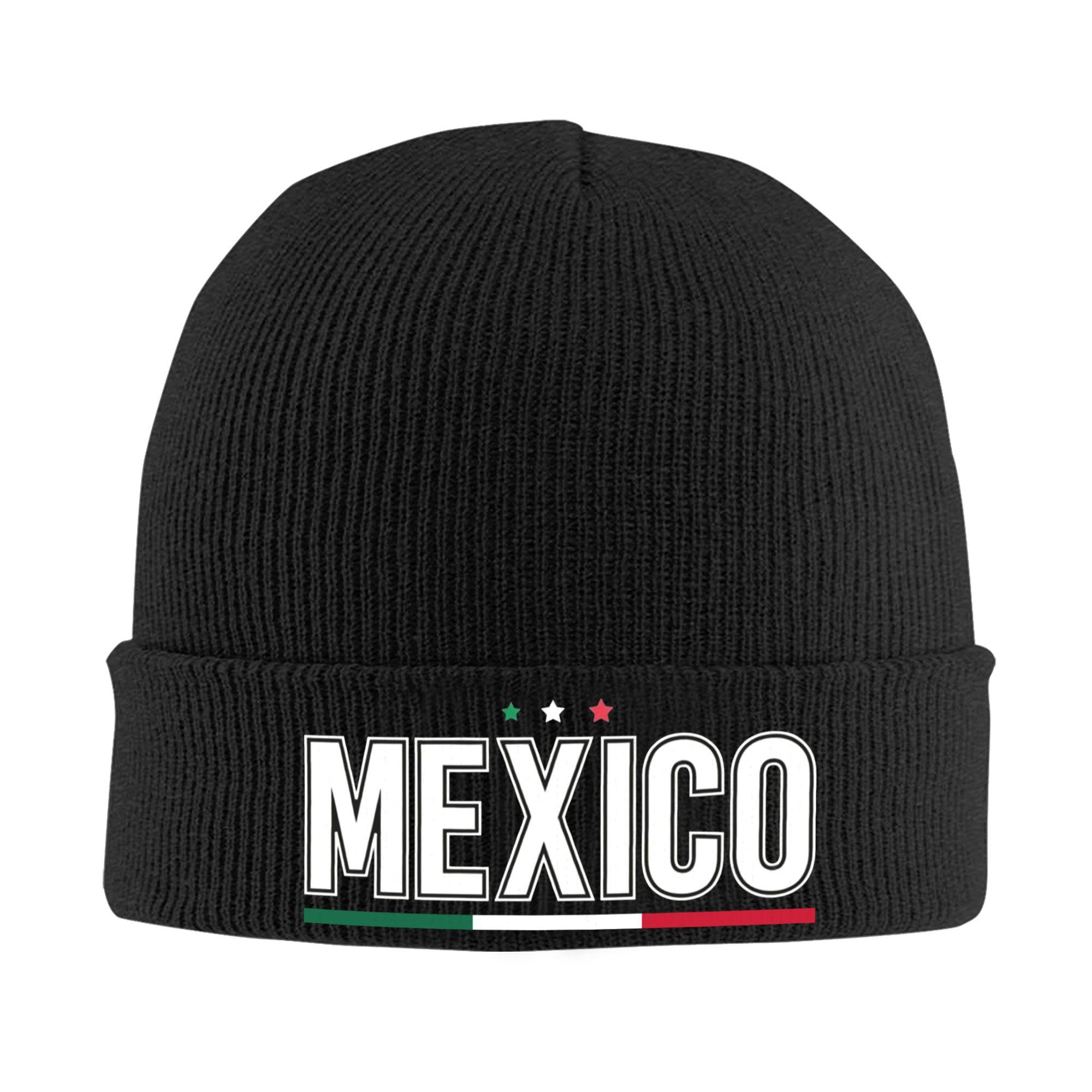 

Mexico Mexican Flag Eagle And Snake Bonnet Hat Cool Knit Hat Unisex WoUnisex Unisex Adult Winter Warm Skullies Beanies Caps One Size