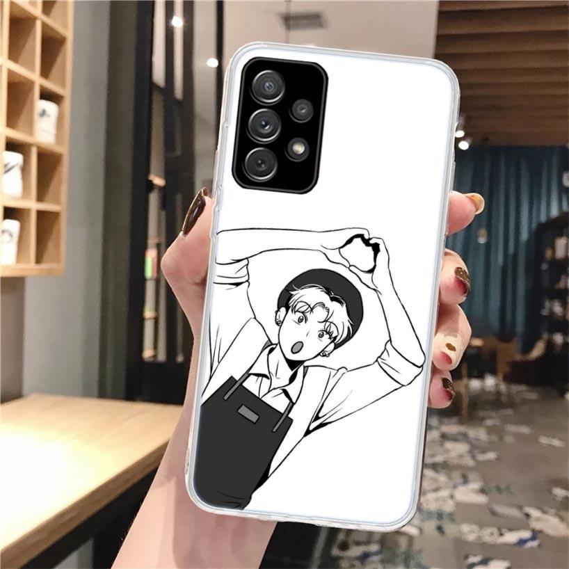 Gay Man Anime Comics Soft Phone Case For Samsung Galaxy A16 A26 A36 A56 A15 A14 A13 A55 A54 A53 A35 A34 A33 A25 A24 A23 A05S A04