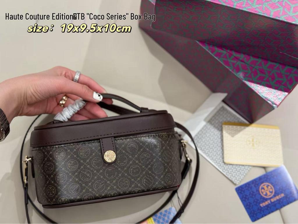 Damen Kuhfell Canvas Umhängebox mit Blumendesign