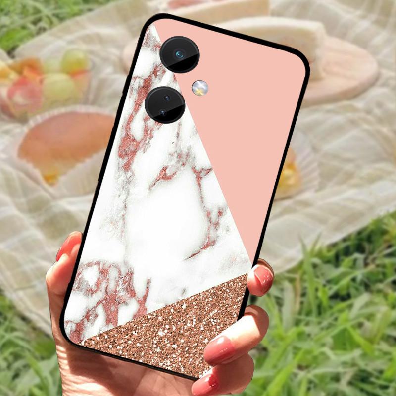 Für OnePlus Nord CE 3 Lite Hülle Tier Weiches Silikon Handyhülle Für One Plus Nord CE3 Hüllen 1+Nord N30 5G Stoßfest Funda Capa